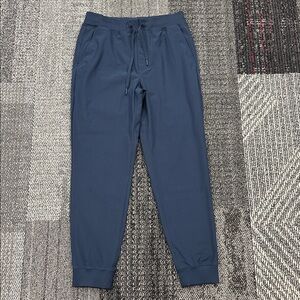 Rhoback Delta Performance Joggers Pants Men’s M Navy Blue Tapered (Inseam 28)